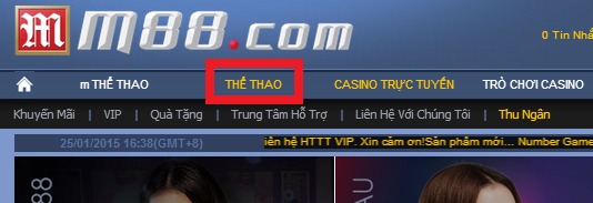 The Thao Bong Da M88