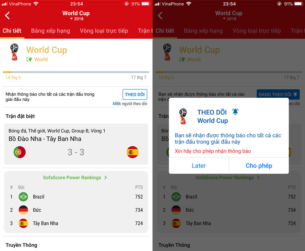 Hướng Dẫn Thêm Lịch Thi Đấu World Cup 2018 Dành Cho Ios Và Android